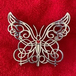 Beautiful butterfly gift clip or broach